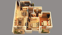 2 BHK luxurious apartments in sector 150 Noida
